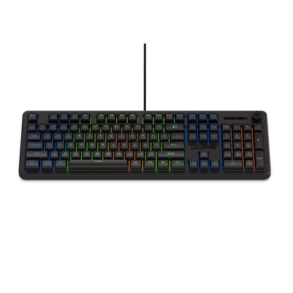 Nightfall Full-Size Wired Gaming Keyboard Black